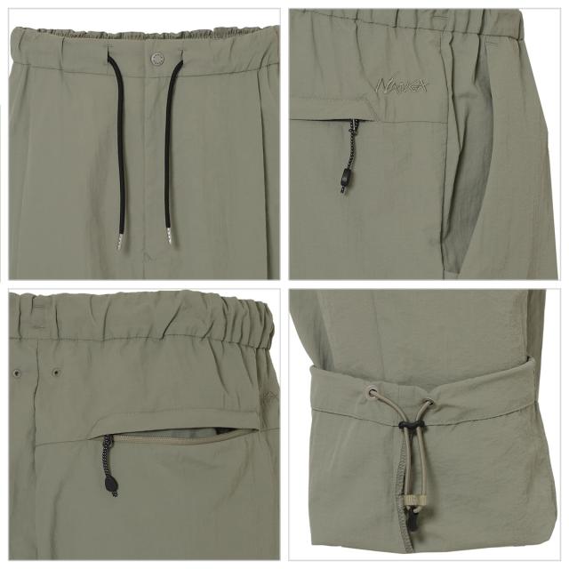 NANGA ナンガ NYLON TUSSER TRACK PANTS ナイロンタッサー トラックパンツ(メンズ) ボトムス 軽量 耐久性 撥水加工 快適 デイリー アウトドアウェア キャンプ_4