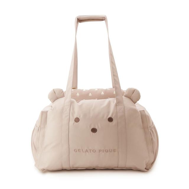 ジェラートピケ gelato pique CAT&DOG ベアモチーフドライブベッド pagb249097 ジェラピケ ペットバッグ キャリーバッグ 犬用バッグ 猫用バッグ 小型犬 旅行 お出かけ 抗菌加工 ラッピング不可商品_2