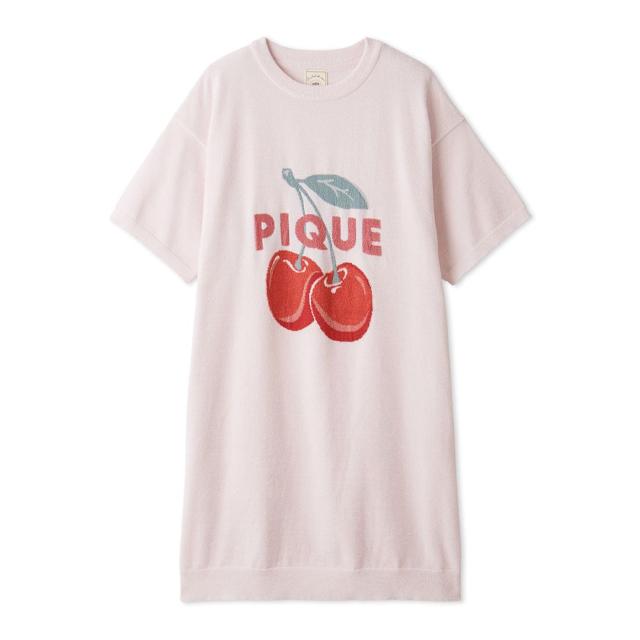 ジェラートピケ gelato pique スムーズィーフルーツジャガードワンピース pwno262054 ジェラピケ ルームウェア パジャマ 部屋着 レディース 2026夏 ギフト プレゼントにおすすめ_8