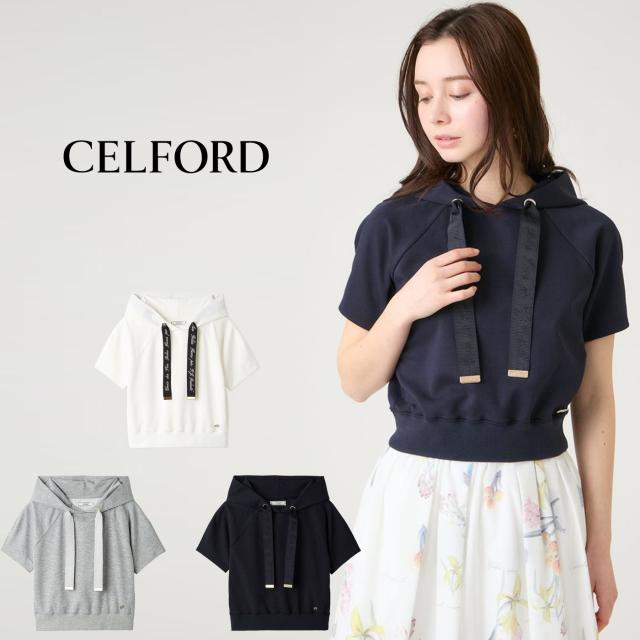 セルフォード CELFORD×P.J. REDOUTEコラボ フーデッドプルオーバー cwct262088 レディース 半袖 フーディー デイリー オケージョン 2026夏 14,157円