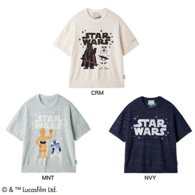 ジェラートピケ オム GELATO PIQUE HOMME STAR WARS メンズ スムーズィーキャラクタージャガードプルオーバー pmnt262012 スターウォーズ コラボ ジェラピケ パジャマ 部屋着 ルームウェア 2026夏 ギフト プレゼントにおすすめ_1