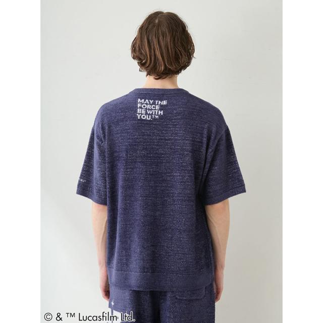 ジェラートピケ オム GELATO PIQUE HOMME STAR WARS メンズ スムーズィーキャラクタージャガードプルオーバー pmnt262012 スターウォーズ コラボ ジェラピケ パジャマ 部屋着 ルームウェア 2026夏 ギフト プレゼントにおすすめ_4