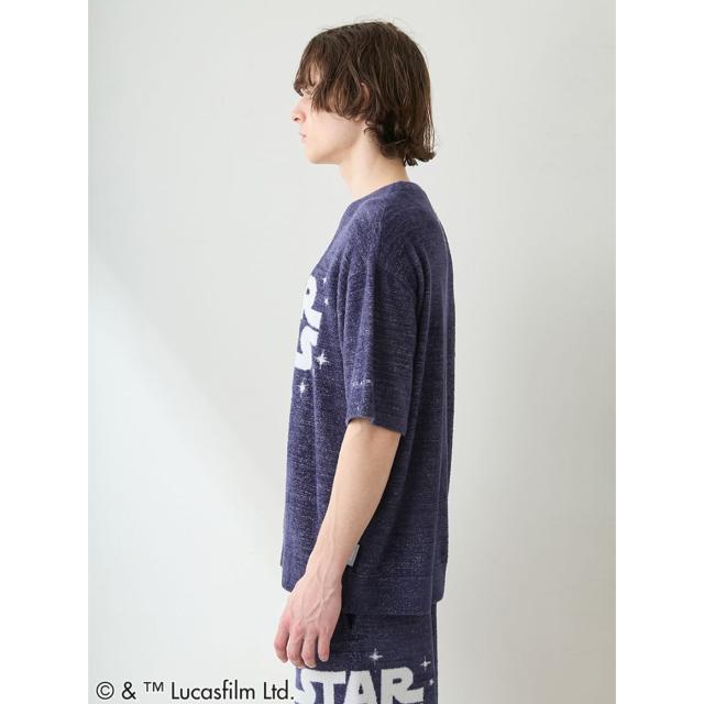 ジェラートピケ オム GELATO PIQUE HOMME STAR WARS メンズ スムーズィーキャラクタージャガードプルオーバー pmnt262012 スターウォーズ コラボ ジェラピケ パジャマ 部屋着 ルームウェア 2026夏 ギフト プレゼントにおすすめ_5