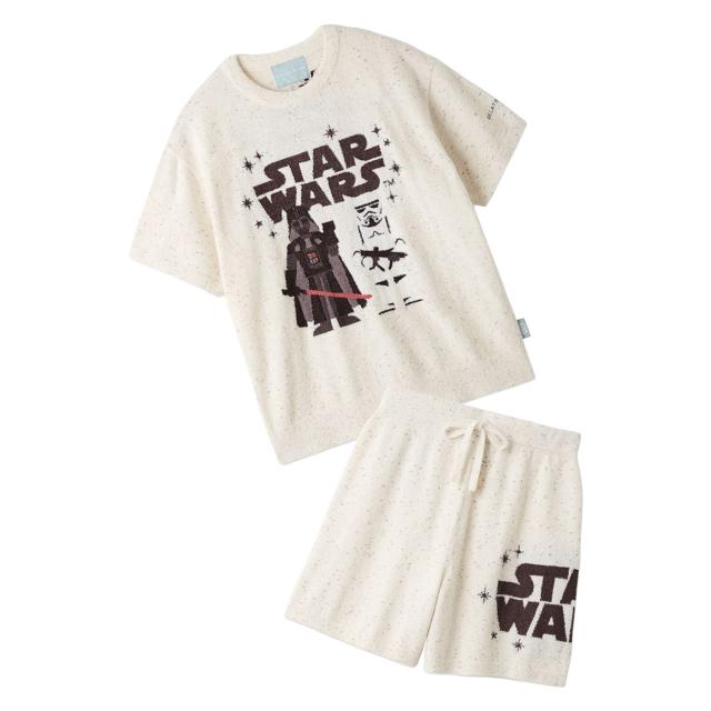 ジェラートピケ gelato pique STAR WARS レディース スムーズィーキャラクタージャガードプルオーバー&amp;ショートパンツセット pwnt262010set pwnp262011 スターウォーズ コラボ パジャマ 上下セット ルームウェア 部屋着 ジェラピケ 2026夏 ギフト プレゼントにおすすめ_7