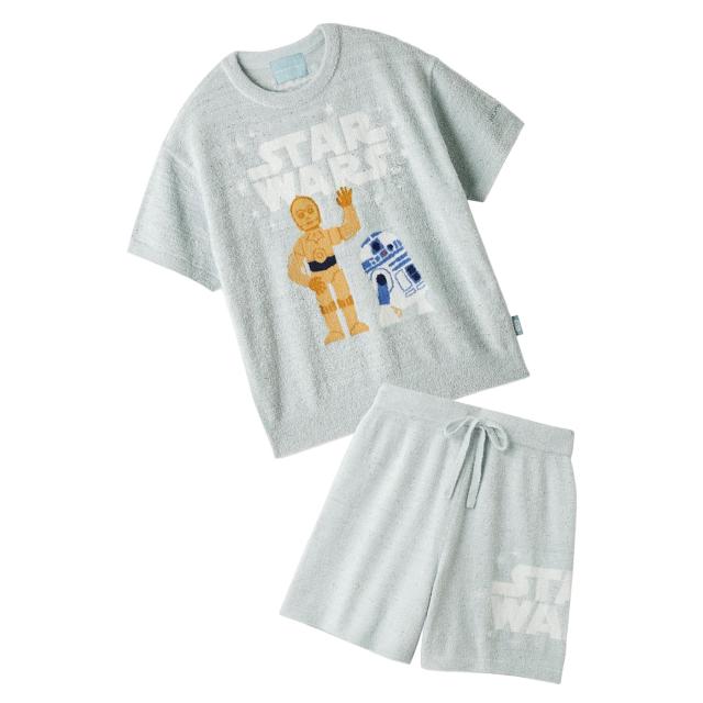 ジェラートピケ gelato pique STAR WARS レディース スムーズィーキャラクタージャガードプルオーバー&amp;ショートパンツセット pwnt262010set pwnp262011 スターウォーズ コラボ パジャマ 上下セット ルームウェア 部屋着 ジェラピケ 2026夏 ギフト プレゼントにおすすめ_8
