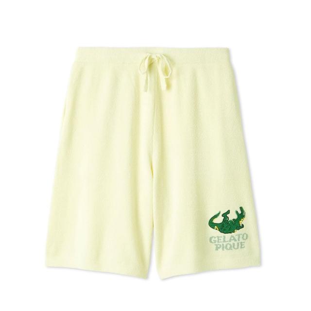 ジェラートピケ オム GELATO PIQUE HOMME エアリーモコスリーピングダイナソージャガードハーフパンツ pmnp262918 ジェラピケ メンズ パジャマ ルームウェア 部屋着 2026夏 ギフト プレゼントにおすすめ_8