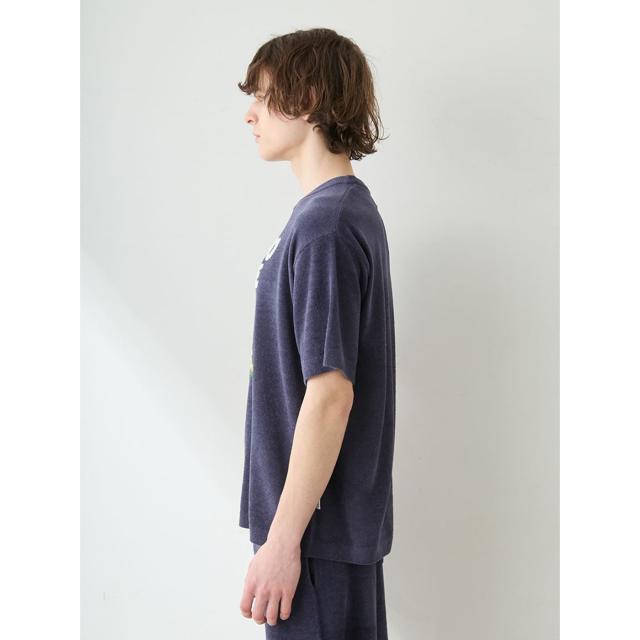 ジェラートピケ オム GELATO PIQUE HOMME エアリーモコスリーピングダイナソージャガードプルオーバー pmnt262917 メンズ ジェラピケ パジャマ 部屋着 ルームウェア 2026夏 ギフト プレゼントにおすすめ_5