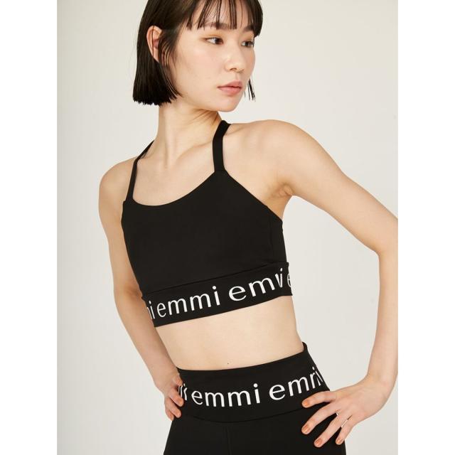エミ ヨガ emmi yoga emmiロゴブラトップ 14wct262207 レディース ヨガウェア トップス ピラティス ジムウェア 2026夏 エミ ヨガ emmi yoga emmiロゴブラトップ 14wct262207 レディース ヨガウェア トップス ピラティス ジムウェア 2026夏
