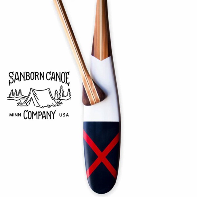 SANBORN CANOE COMPANY サンボーンカヌー CODDINGTON カヌーパドル 7scapcd ウォールナット ハンドメイド インテリア カヤック カヌー SU