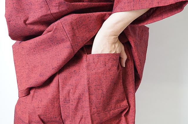作務衣 女性 久留米絣織 女性作務衣 婦人用作務衣 綿100％ 日本製 m_fashion_6
