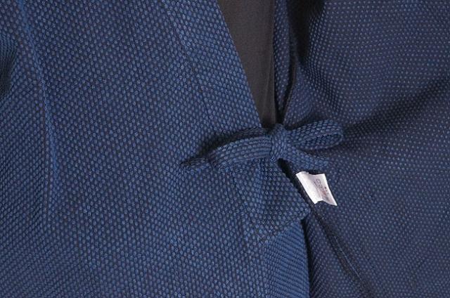 作務衣 日本製 メンズ 地厚 刺し子織作務衣 綿100％ S/