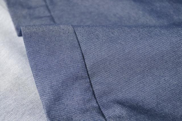 作務衣 日本製 抗ウィルス TCデニム作務衣 抗菌加工 5073 綿ポリ 袖口ゴム M/L/LL 敬老の日 プレゼント ウイルス対策 感染対策 抗菌 メンズ 父ギフ プレゼント 父の日_2
