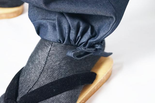 作務衣 デニム 日本製 作務衣-袖ロールアップ M/L/LL 5060　父の日 ギフト ファッション f_fashion_8