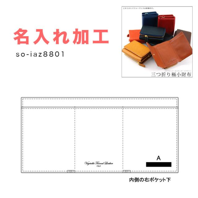 名入れ加工/ネーム彫り】【so-iaz8801専用】【代引き不可】アリゾナ