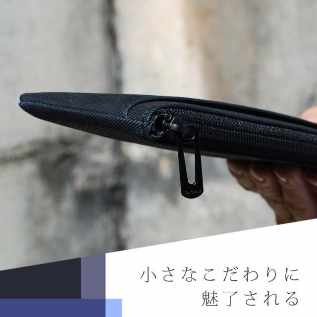 長財布 L字ファスナー ロングウォレット レザー 型押し デニム調 本革 牛革 本革 日本の革 Un Coeur アンクール Fudge掲載ブランド Dmlの通販はau Pay マーケット おさいふやさん