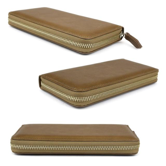 ラウンドファスナー長財布 長財布 レディース ユニセックス 大容量 本