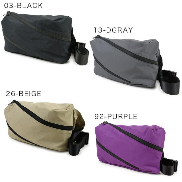 ボディバッグ ウエストバッグ SiiLo シーロ 日本製 ナイロン