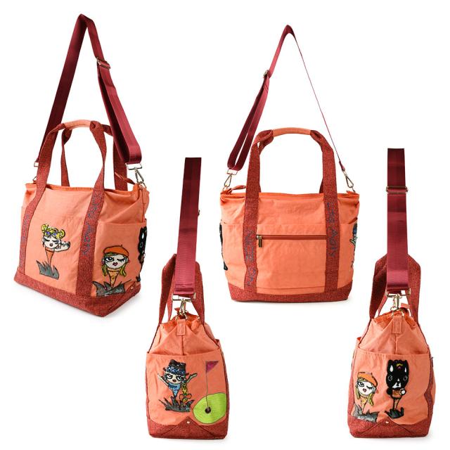 2Wayショルダーバッグ トートバッグ B4サイズ対応 A4 大きめリタちゃん