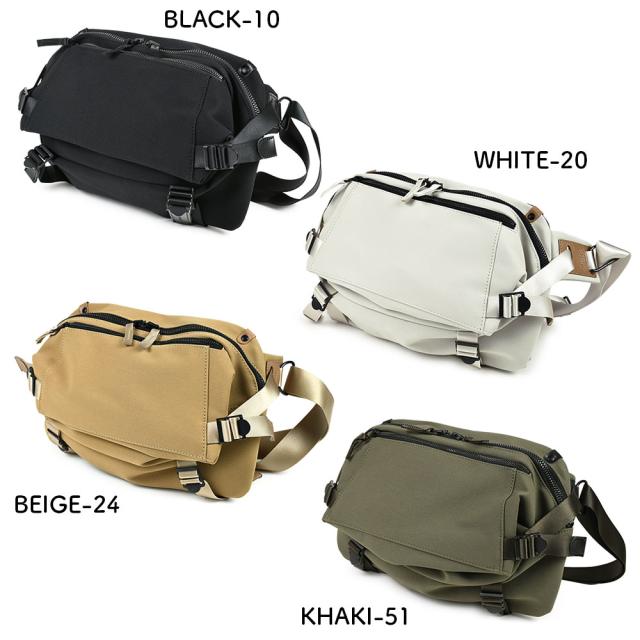 ボディバッグ ショルダーバッグ 防水透湿 B5サイズ 撥水 ミノテック