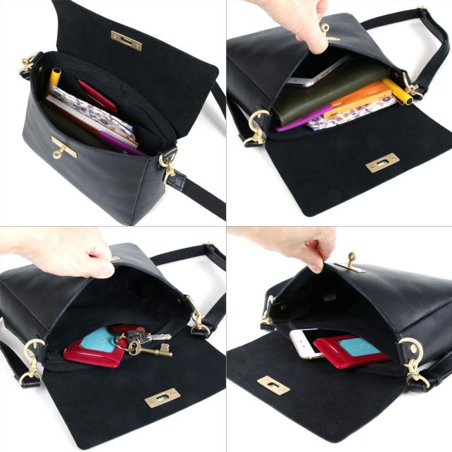 ミニショルダーバッグ ポシェット スクエア 長方形 レディース 姫路