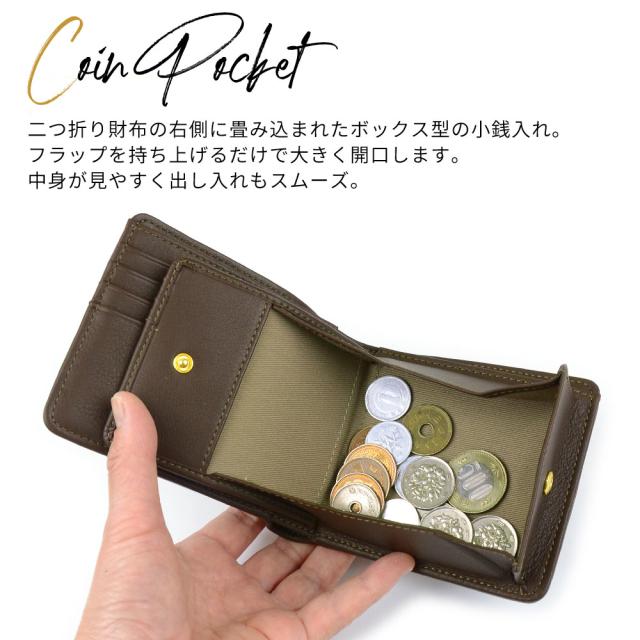 二つ折り紙入れ ヤヌスカーフ メンズ KZKM102 BAGGY PORT 銀付き添い人スエードクロス 金剛石キルティング ボックス席型御釣り入れ 貨物輸送無料 バギーポート KOI コーアイ 本革 カーフスエード 差し上げ物 差し上げ物