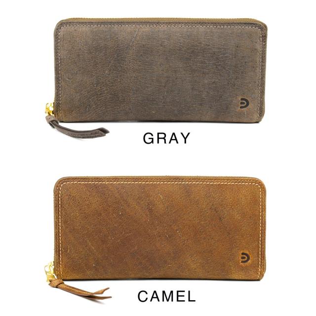長財布 ラウンドファスナー クードゥー クーズー 本革 財布 BAGGY PORT