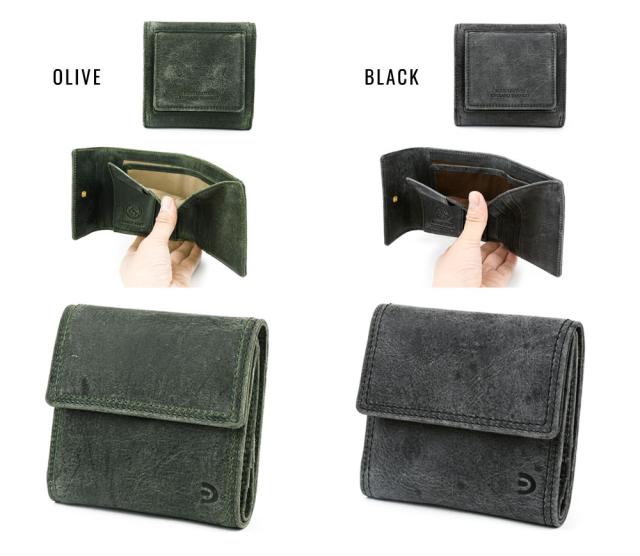三つ折り財布 コンパクト 本革 クードゥー メンズ 小さい財布 ワイルド 使いやすい 外側小銭入れ 本革 財布 BAGGY PORT レザー チャールズ・F・ステッド クードゥレザー イギリス革 コンパクトウォレット サブ財布 かっこいい メンズ 本革財布 バギーポート 三つ折り財布 コンパクト 本革 クードゥー メンズ 小さい財布 ワイルド