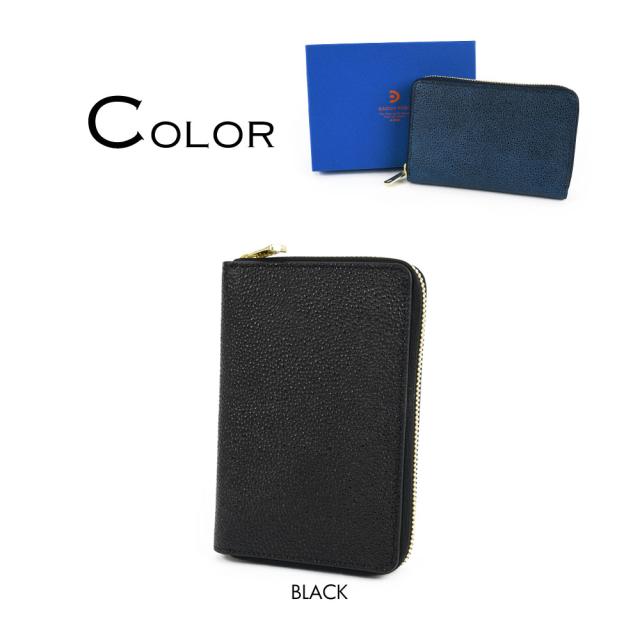 BAGGY PORT バギーポート 二つ折り財布 ラウンドファスナー 小銭入れあり 大容量 黒桟革 Kurozan 漆 姫路レザー 国産牛革 本革 漆塗り YKK エクセラファスナー カード入れ 多い メンズ ラウンド型 艶 黒いダイヤ 革財布 伝統工芸 甲冑 経年変化 ギフト プレゼント_12