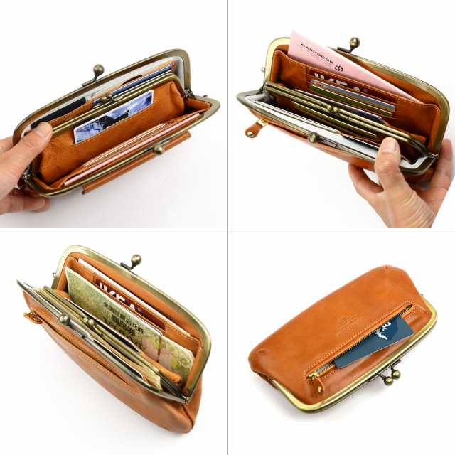 SEAGULL SHIP 長財布 がまぐち がま口財布 カードがたくさん入る