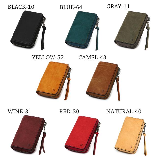 キーケース キーホルダー キーポーチ 鍵入れ 4連キーケース スマート