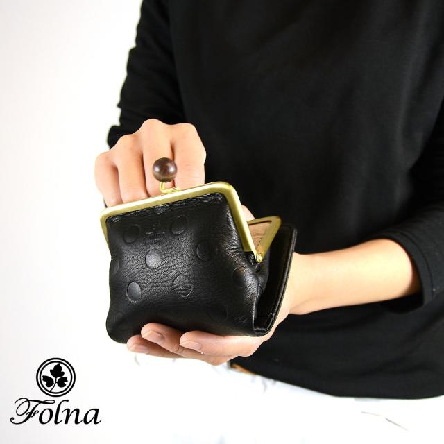 folna フォルナ　ウッドボール　がま口　折財布　未使用品 楽天市場】【7/15まで!最大32.5倍】【選べるノベルティ＆無料