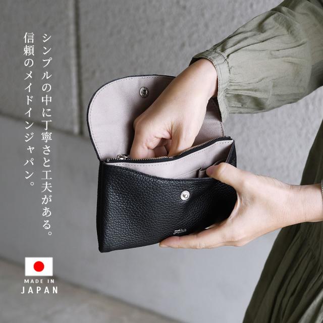 ウォレットポーチ 長財布 薄い 小銭入れあり レディース Folna