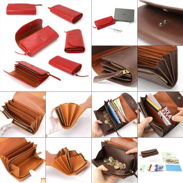 長財布 かぶせ蓋 フラップ 大容量 広マチ じゃばら ヌメ革 オイルレザー ステア 本革 日本製 レディース artigiano アルティジャーノ 長財布 かぶせ蓋 フラップ 大容量 広マチ じゃばら ヌメ革 オイル