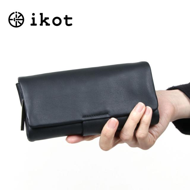 長財布 三つ折リ財布 ソフトレザー シュリンクレザー 牛革