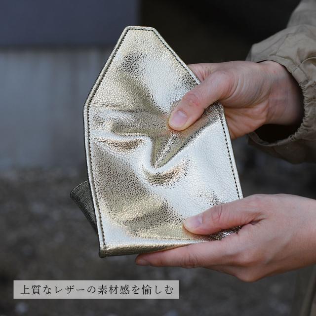 イタチョコ&ナチュラル✴︎ミドルサイズ レザーWallet 栃木レザー 二つ折り 財布 バイカーズウォレット ヌメ本革 黒