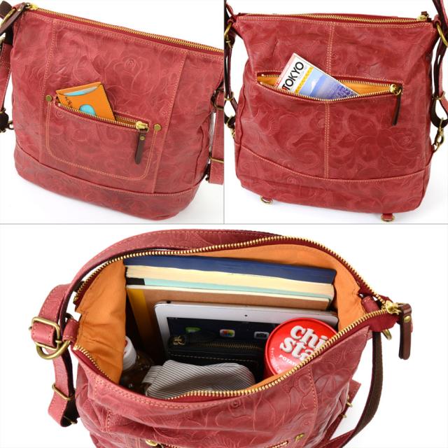 2Wayバッグ ショルダーバッグ リュックサック レディース 姫路レザー