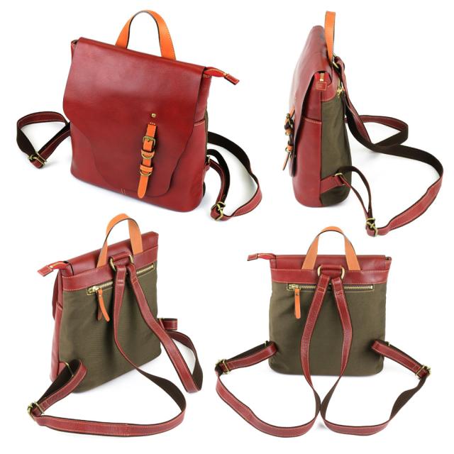 リュックサック レディース バックパック B5サイズ対応 フラップ