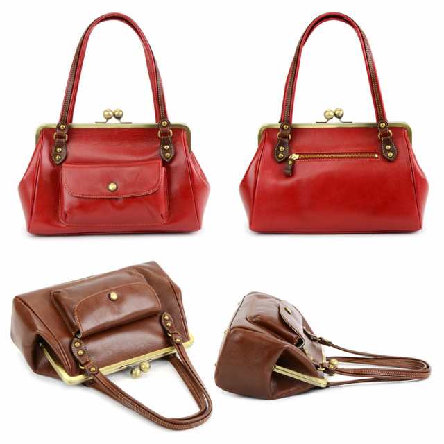 がま口ハンドバッグ トートバッグ レディース innocent Sac