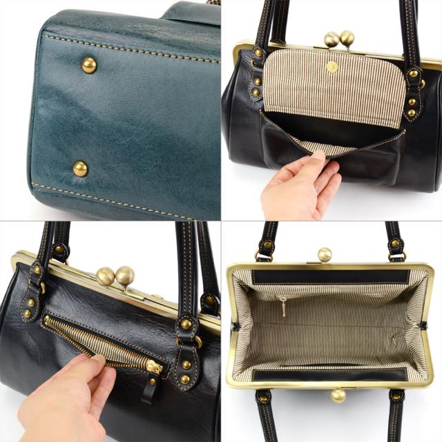 がま口ハンドバッグ トートバッグ レディース innocent Sac イノセント  