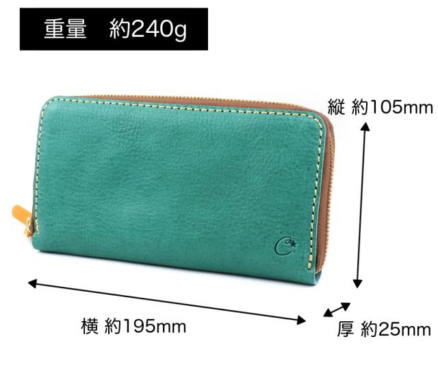ラウンドファスナー長財布 CHAM チャム ロングウォレット