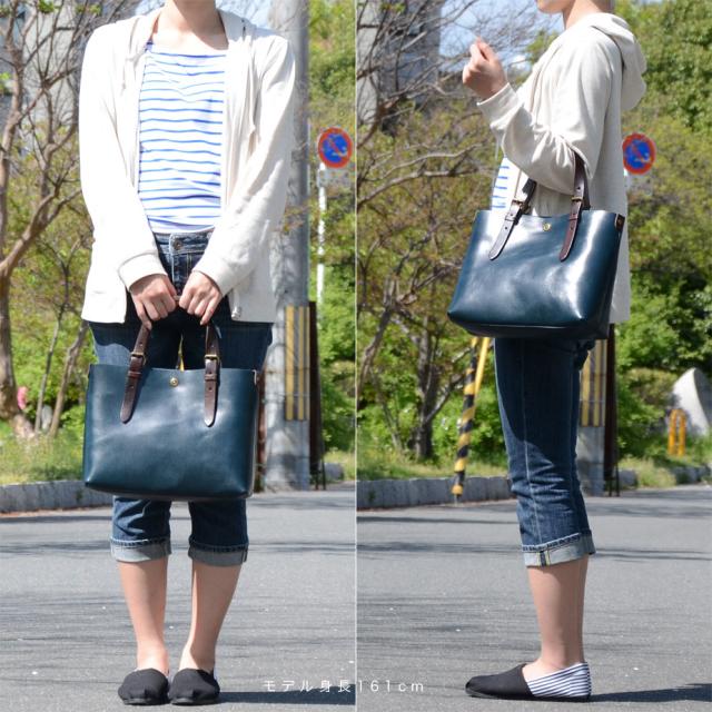 トートバッグ 本革 オイルヌメレザー 一枚革 B5 alto アルト Less