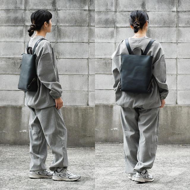 リュック リュックサック 本革 A4 通学 通勤 ファスナー開閉 オイルヌメ ヌメ革 姫路レザー 牛革 alto. アルト 日本製 レディース メンズ 経年変化 バックパック デイパック シンプル カッコいい スタイリッシュ 大人のリュック ナチュラルレザー レスデザイン ユニセックスの通販は