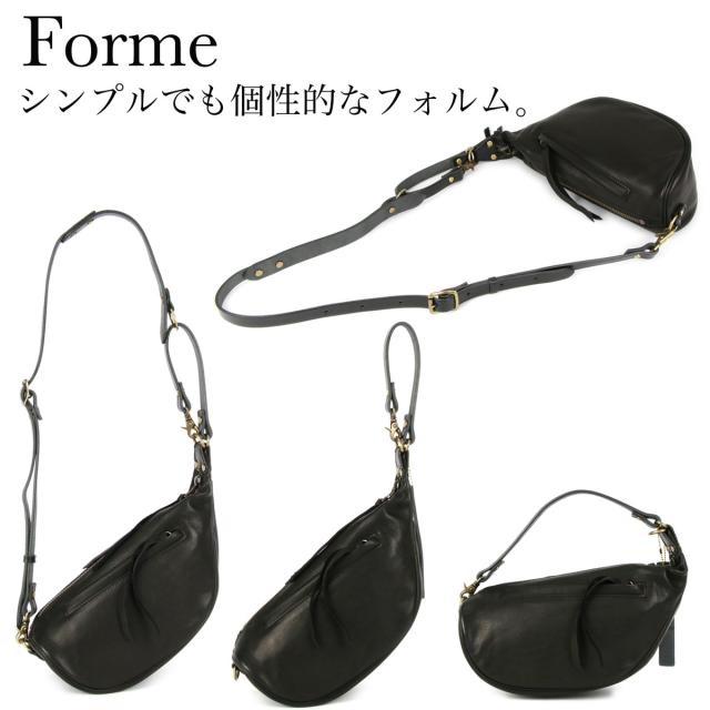 Less Design レスデザイン 馬革 2Wayショルダーバッグ 鞍型 クラッチ