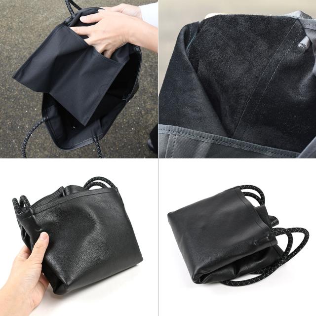 B4サイズ対応 トートバッグ ハンドバッグ -LESS PREVAIL レスプリベイル メンズ レディース 日本製 折りたためる 肩掛け 角底 スクエアトート 本革 姫路レザー Less Design レスデザイン 撥水加工 ユニセックス 大きめトート シンプル クッションコード A4