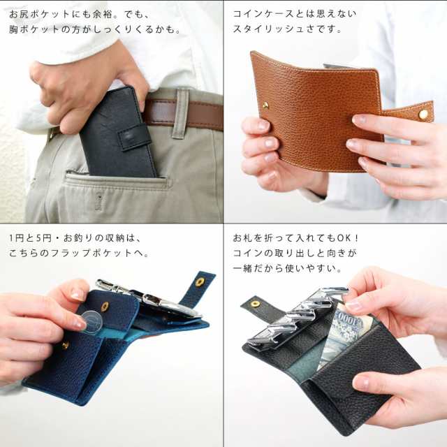 コインウォレット2 コインクリップ付き多機能コインケース Litsta ミニ財布 日本製 プエブロ ドラーロ Coin Wallet 2 リティスタ  極小財