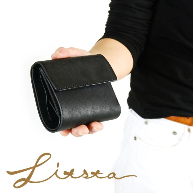 Litsta 二つ折り財布 Folded Wallet ハーフウォレット 日本製 本革 イタリアンレザー PUEBLO プエブロ 牛革 リティスタ 送料無料　_4