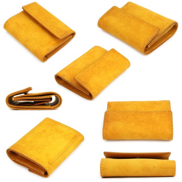 Litsta 二つ折り財布 Folded Wallet ハーフウォレット 日本製 本革 イタリアンレザー PUEBLO プエブロ 牛革 リティスタ 送料無料　_14