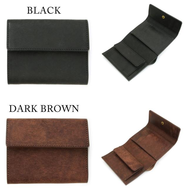 Litsta 二つ折り財布 Folded Wallet ハーフウォレット 日本製 本革 イタリアンレザー PUEBLO プエブロ 牛革 リティスタ 送料無料　_1