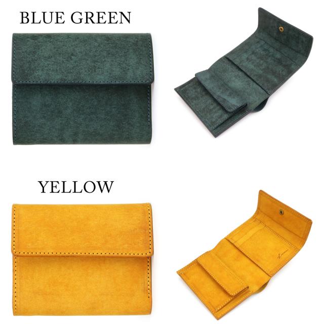 Litsta 二つ折り財布 Folded Wallet ハーフウォレット 日本製 本革 イタリアンレザー PUEBLO プエブロ 牛革 リティスタ 送料無料　_3