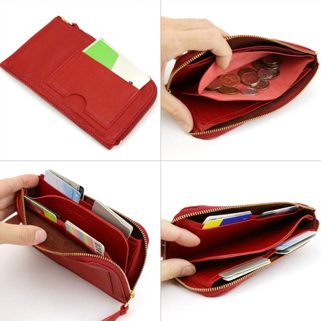 Litsta 長財布 L字ファスナー Compact Wallet コンパクトウォレット ICカード 薄い財布 日本製 本革 イタリアンレザー PUEBLO プエブロ ARIZONA アリゾナ リティスタ 送料無料　_17